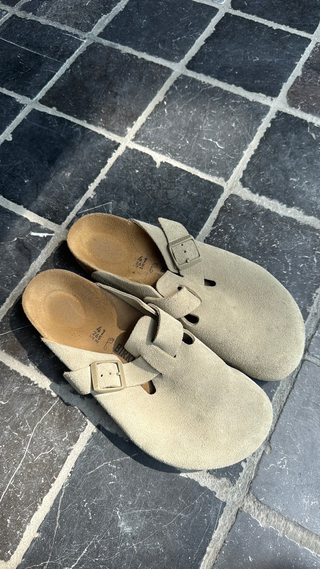 Birkenstocks, Kleding | Heren, Schoenen, Overige kleuren, Nieuw, Ophalen of Verzenden, Pantoffels of Sloffen