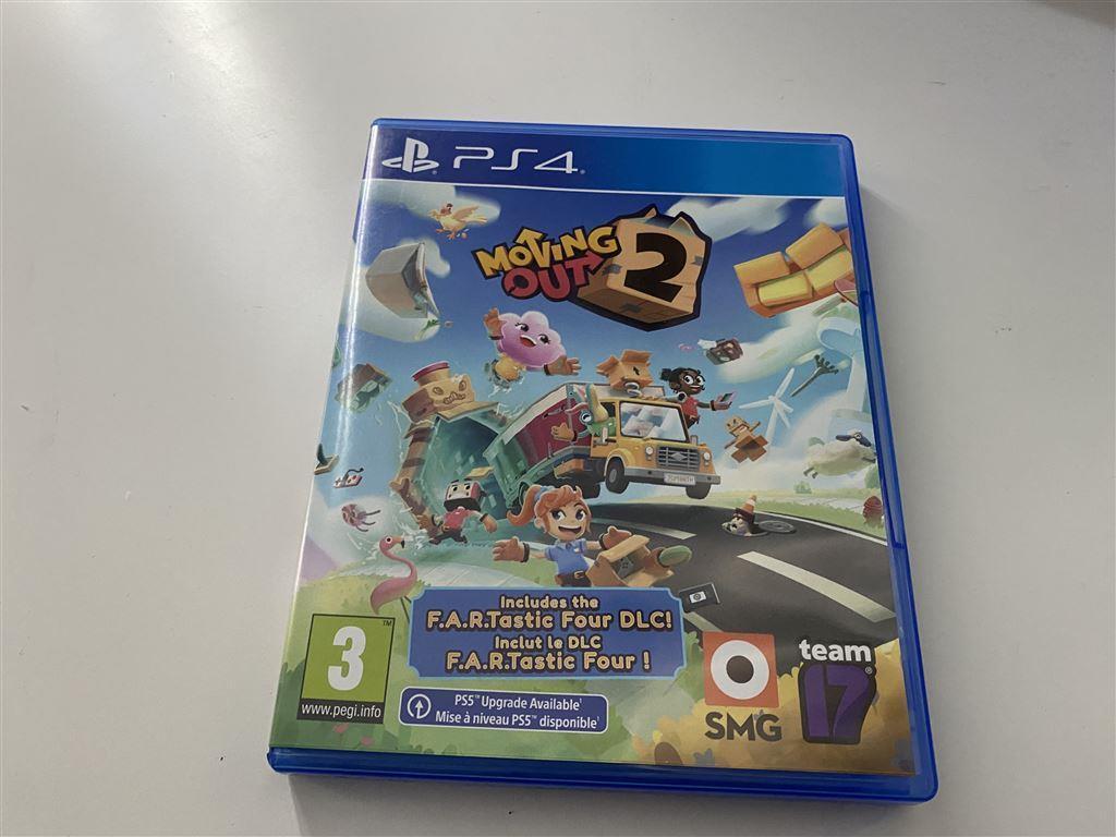 PS4 Moving out 2 [ 28 ], Verzenden, Zo goed als nieuw