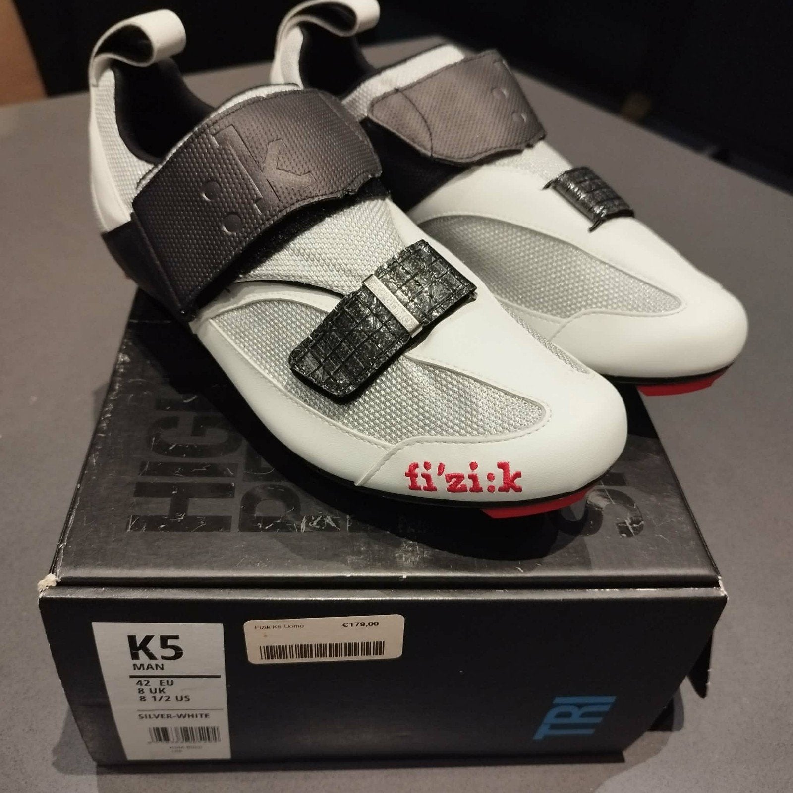 NIEUW - Fietsschoenen Fi'zi:k maat 42, Ophalen