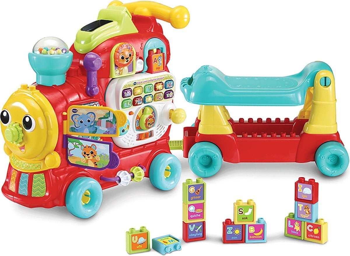 VTech Baby Rijd & Leer Letterlocomotief, Enlèvement