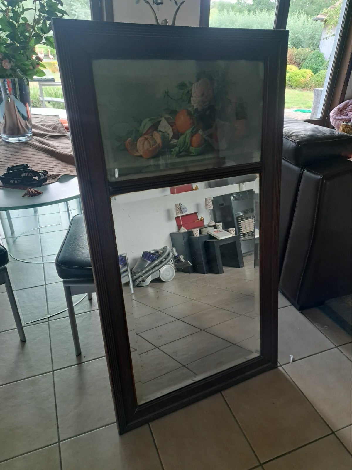 oude spiegel  in mooie staat, Ophalen