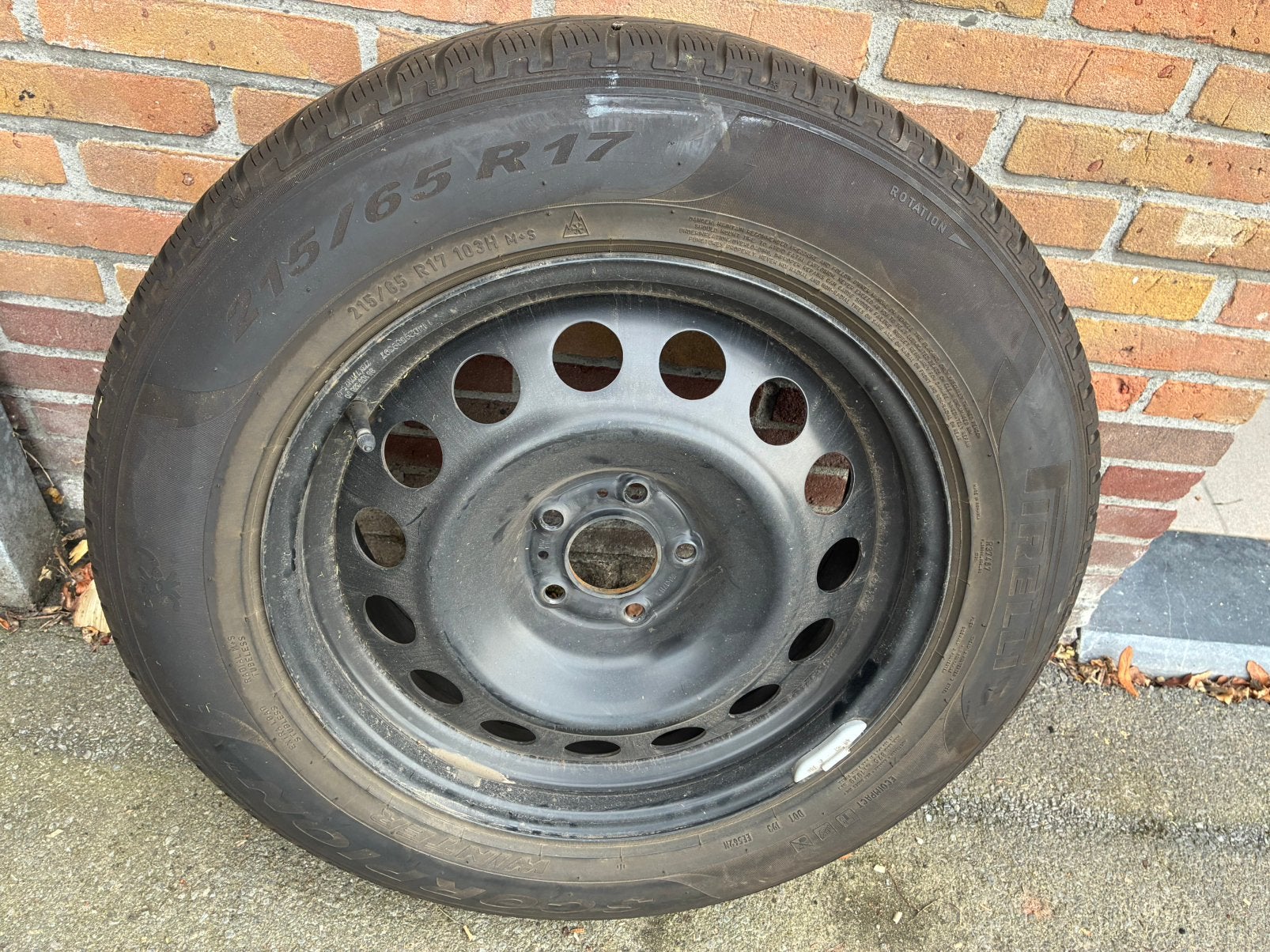 4 Winterbanden Opel Grandland, Auto diversen, Ophalen, Gebruikt
