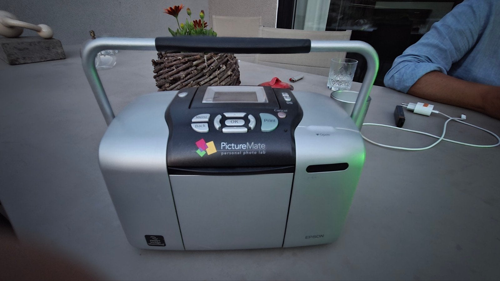 Fotoprinter, Ophalen, Zo goed als nieuw, Epson, Mat