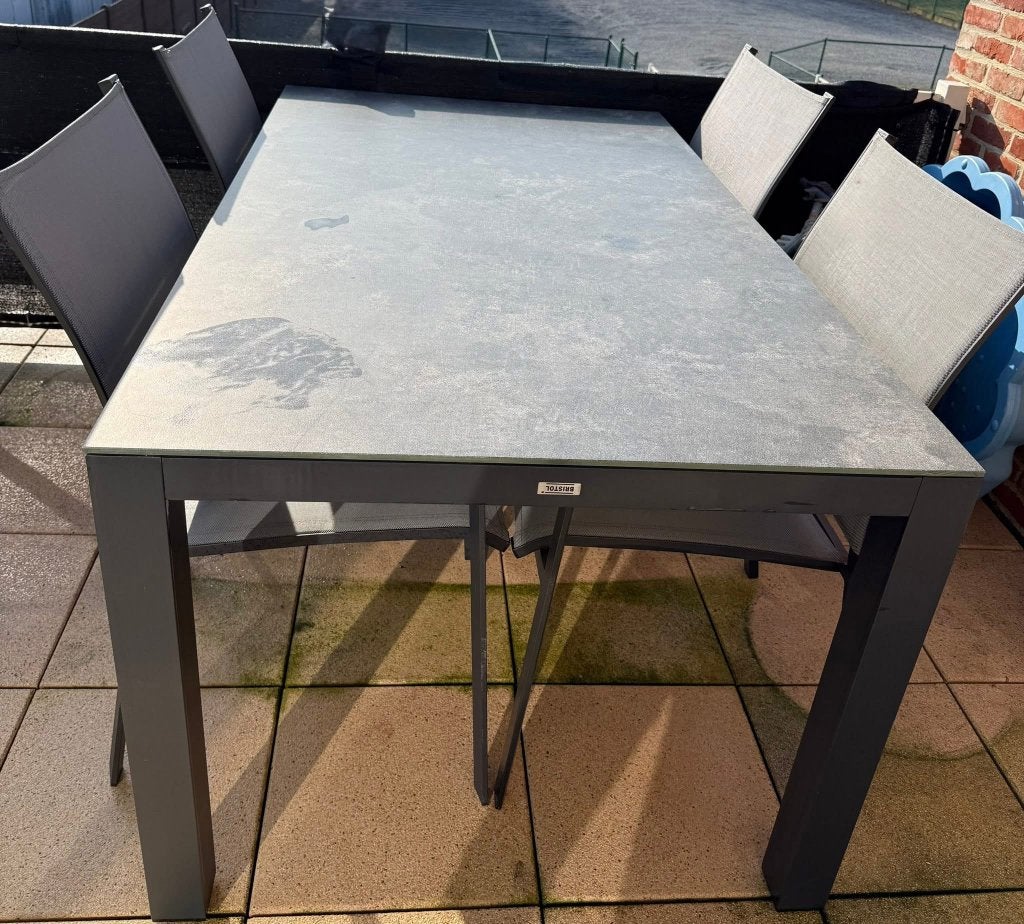 Tuinset, Ophalen, Gebruikt, 4 zitplaatsen, Tuinset