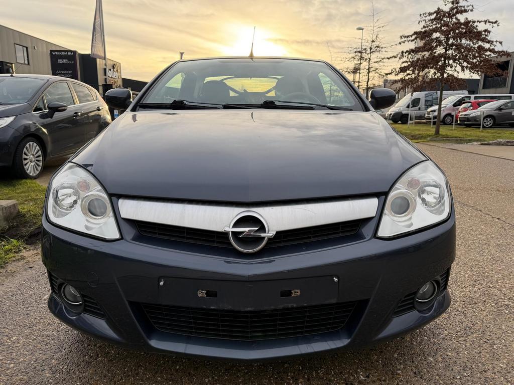 Opel Tigra Cabrio 1.3 DT CDTi 70 pk!, Auto's, Opel, 0 kg, Zwart, 4 cilinders, 0 kg