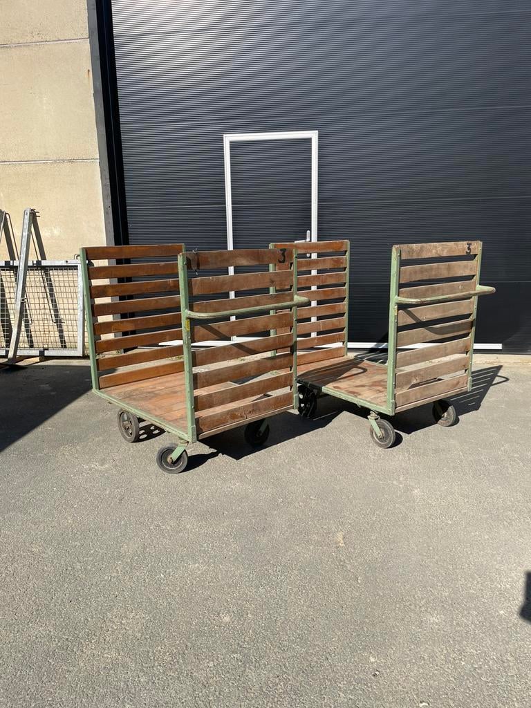 Vintage transportkarren, Antiek en Kunst, Ophalen