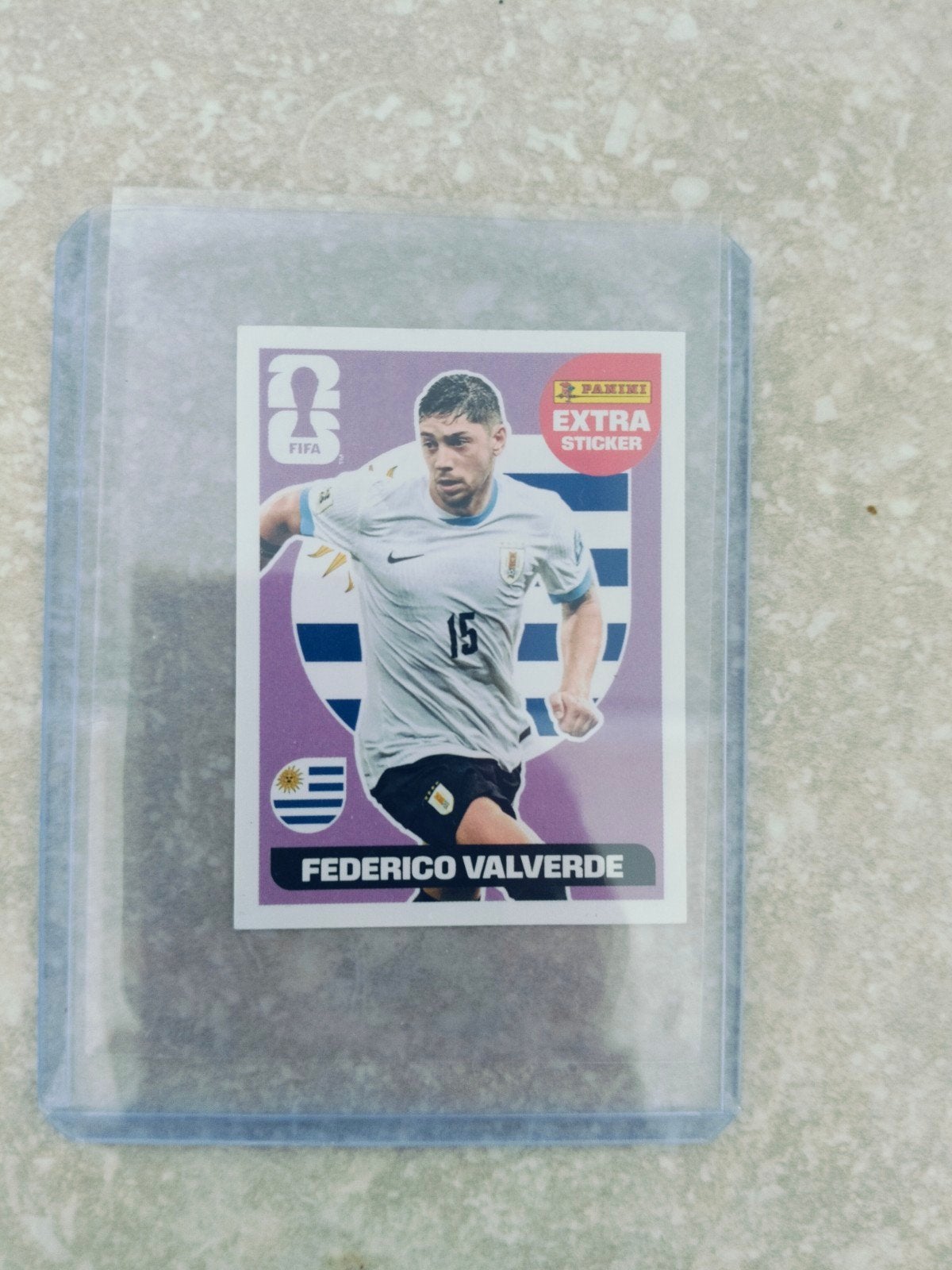 Panini extra sticker WK 2026 Federico Valverde, Ophalen of Verzenden, Sticker