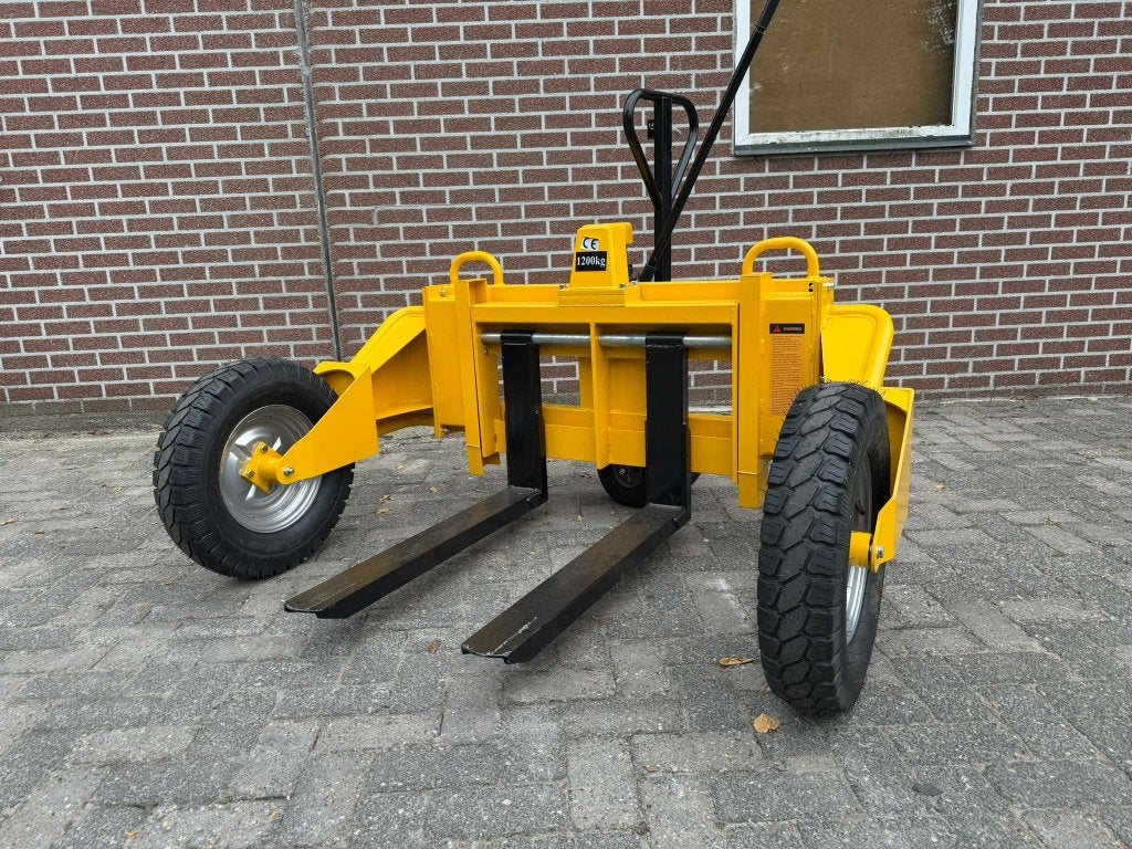 Ruw terrein palletwagen 1200Kg, Doe-het-zelf en Bouw, Niet ingevuld, Niet ingevuld, Ophalen of Verzenden, Zo goed als nieuw