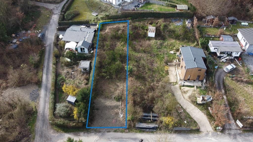 Terrain à vendre avec permis prêt à bâtir, Hastière, 500 à 1000 m²