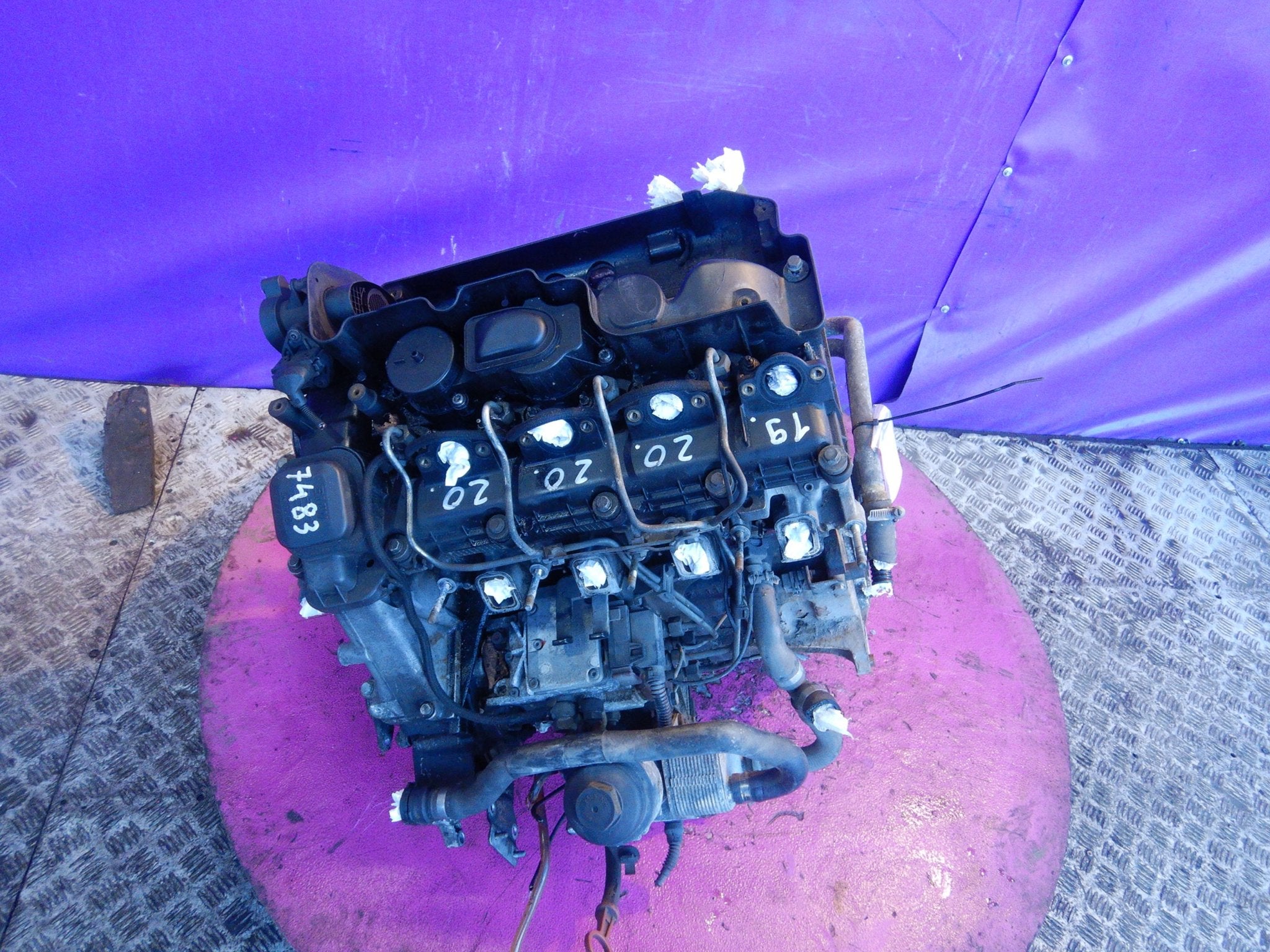 Moteur M47D20 Complet E46 BMW, Auto-onderdelen, Motor en Toebehoren, Alfa Romeo, Amerikaanse onderdelen, Audi, BMW, Citroën, Daihatsu
