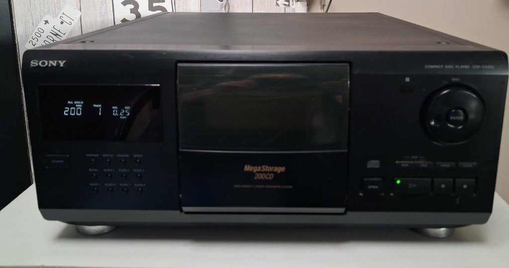 Sony MegaStorage 200 CD-Wisselaar, TV, Hi-fi & Vidéo, Enlèvement, Sony, Changeur