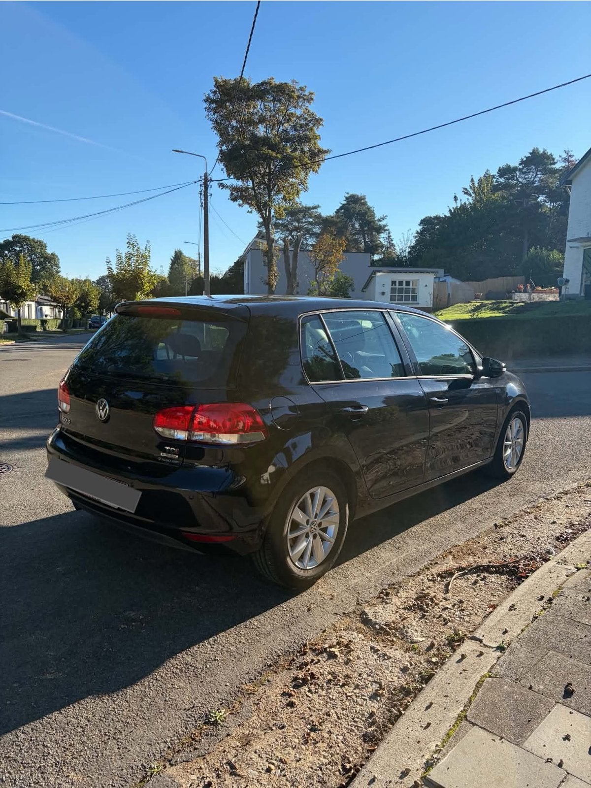 Golf 6 1.6 Tdi prête à immatriculer, Autos, Euro 5, Entreprise, Boîte manuelle, Noir