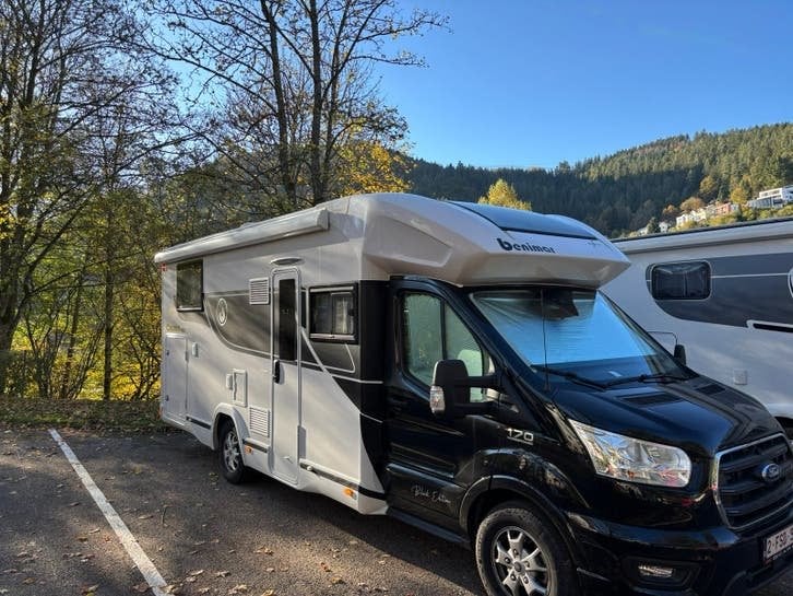 Benimar Cocoon 468 Black Edition – 2025 – Ford – 16.500 km, Siège de train, Toilette à cassette, Ford, Diesel