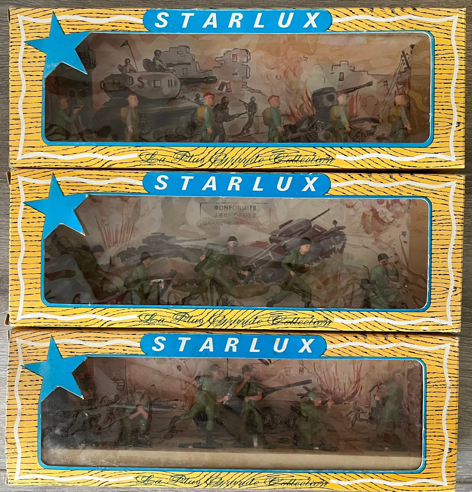 Vintage années 70 petits soldats Starlux neuf en boîte, Enlèvement ou Envoi, Neuf