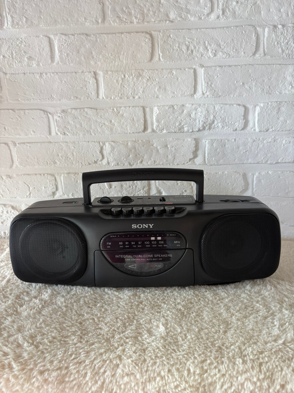 Sony cassette radio, Ophalen, Zo goed als nieuw, Radio