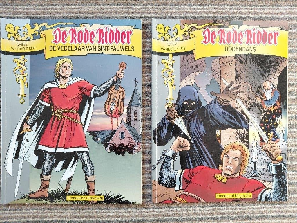 Rode Ridders 2 albums 5€, Meerdere stripboeken, Ophalen, Zo goed als nieuw