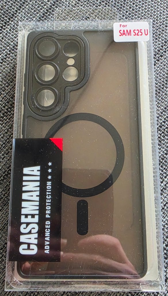 Casemania Hoesje voor Samsung Galaxy S25 Ultra, Télécoms, Téléphonie mobile | Housses, Coques & Façades | Samsung, Envoi, Neuf