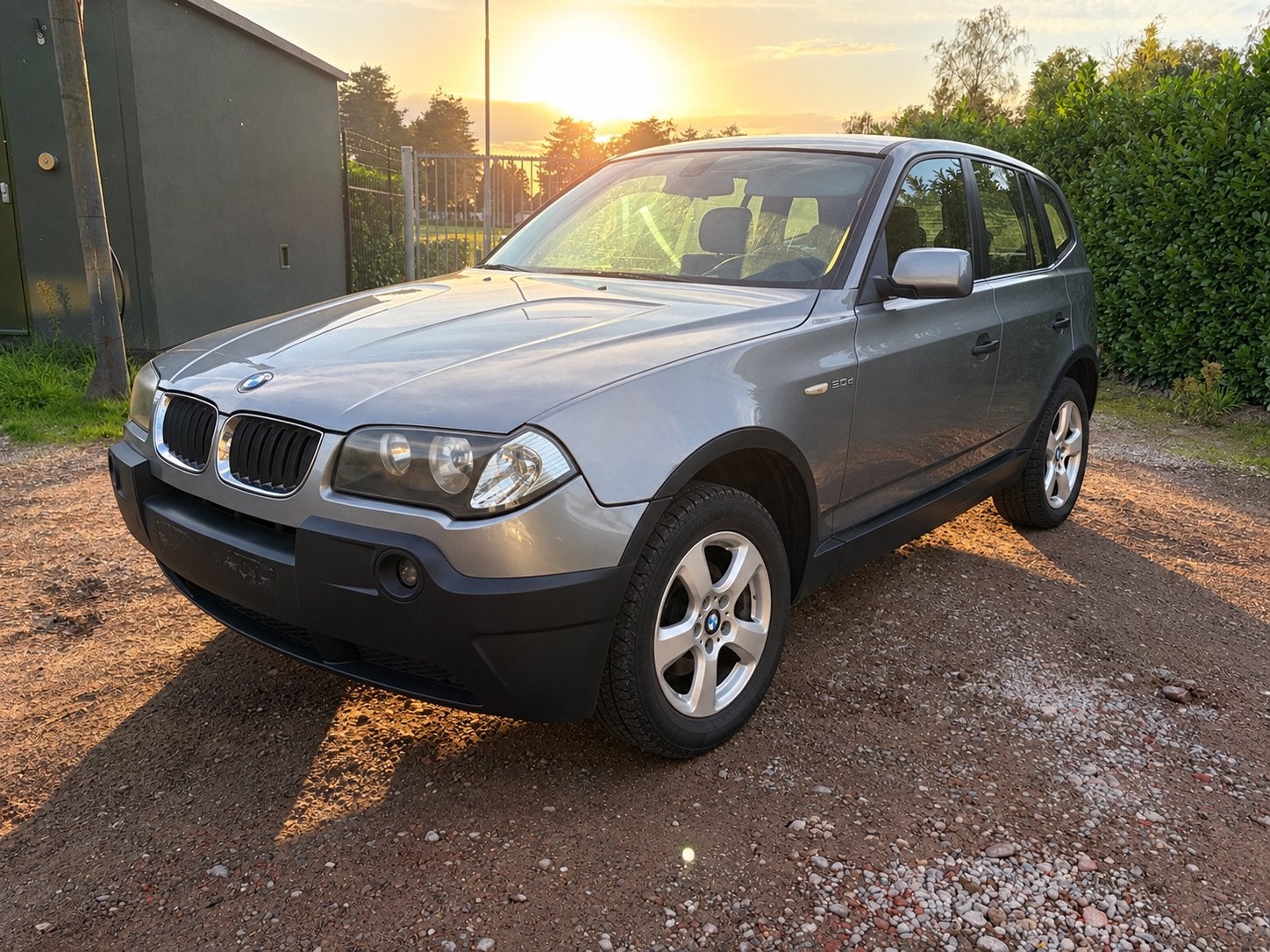 bmw x3 2.0d 2006, Autos, Argent ou Gris, Achat, Beige, Boîte manuelle