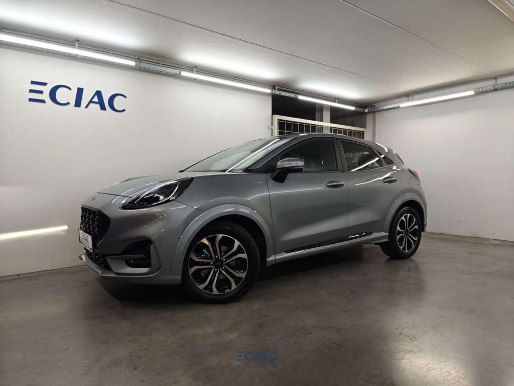 Ford Puma ST-Line Automaat - 24462km - Garantie tot 03/2028, Automaat, Puma, Bedrijf, Hybride Elektrisch/Benzine