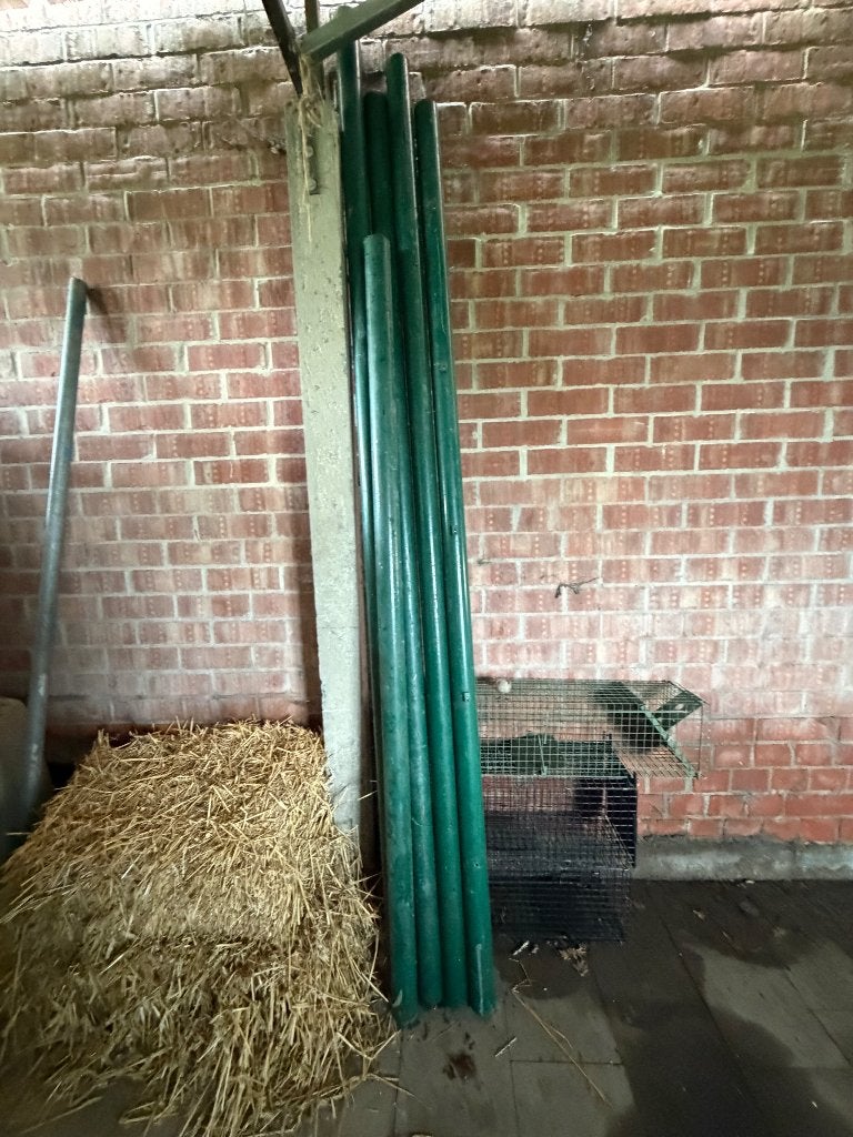 Afsluiting palen, Ophalen, Gebruikt, Minder dan 180 cm, Palen