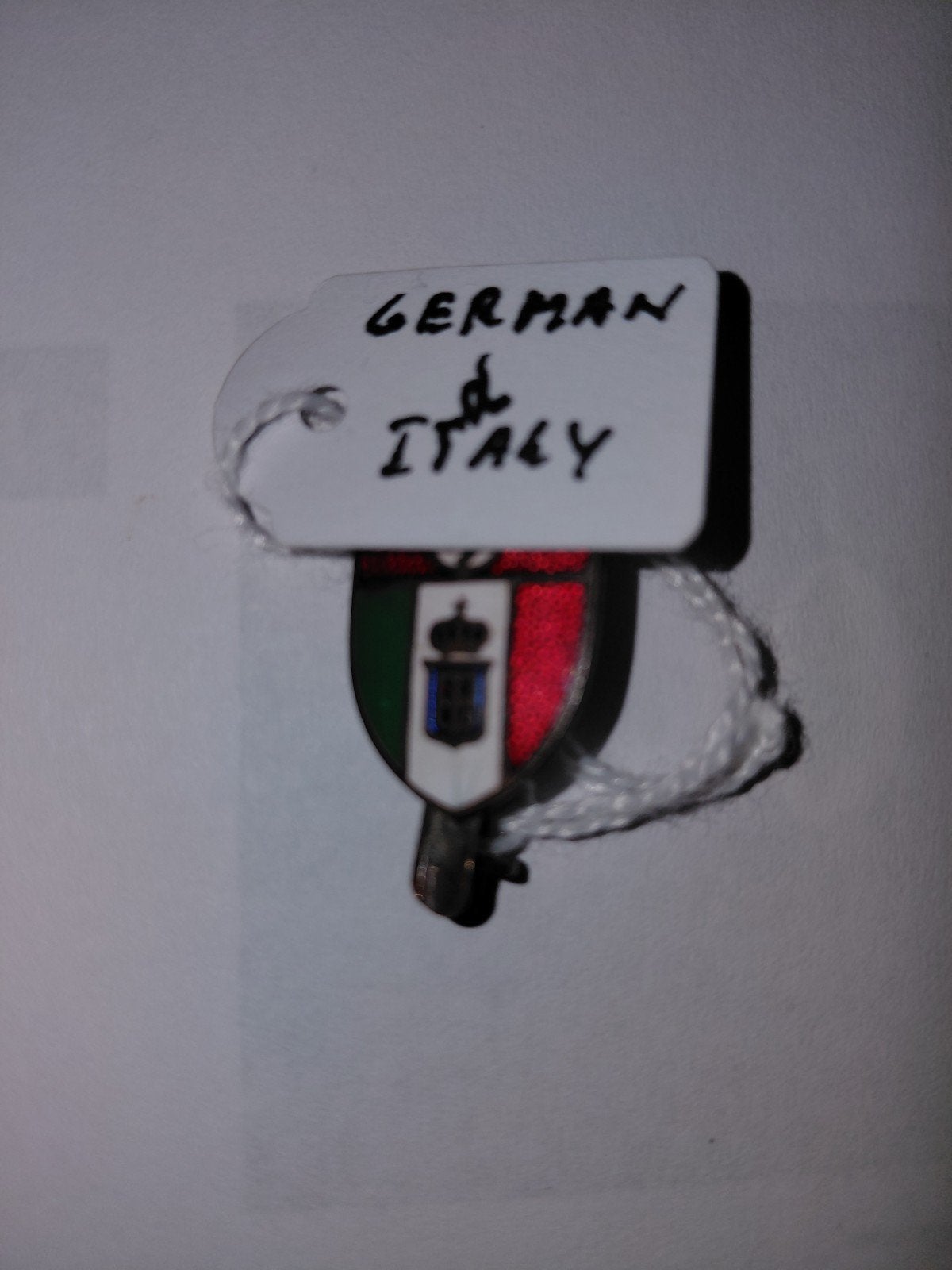 Duits+Italiaans speldje, Verzamelen, Militaria | Tweede Wereldoorlog, Verzenden