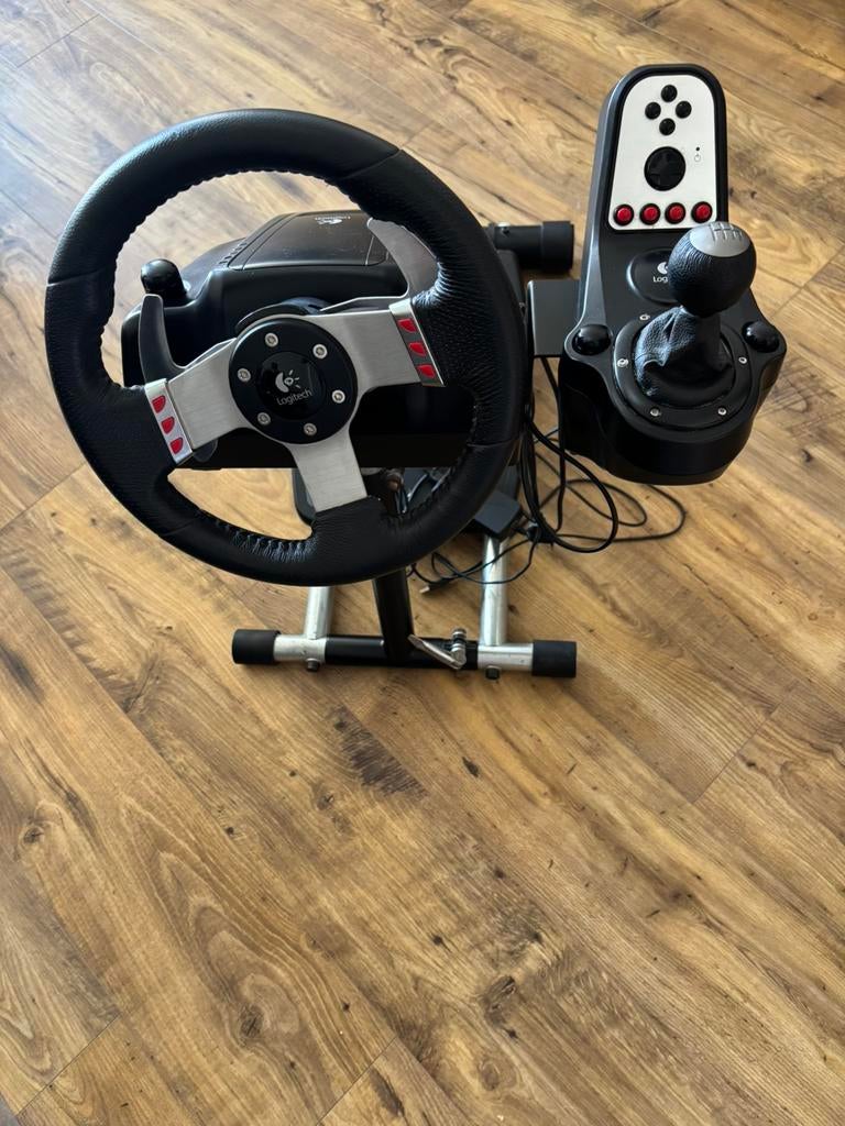 Wheel stand pro + Logitech g27 stuur, pedalen, shakel, Ophalen, Gebruikt, Racen en Vliegen