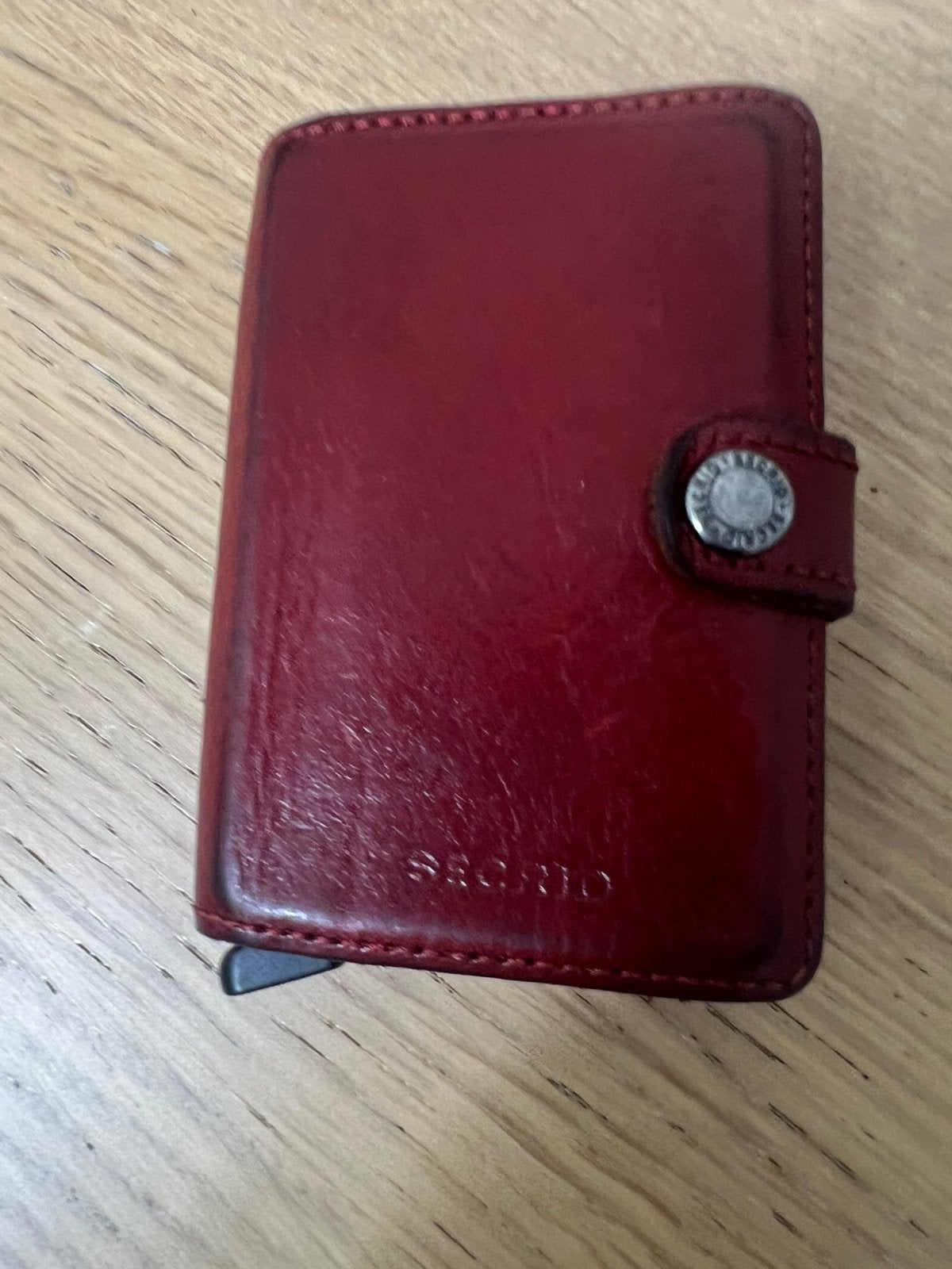 Porte carte Secrid, Handtassen en Accessoires, Ophalen, Gebruikt