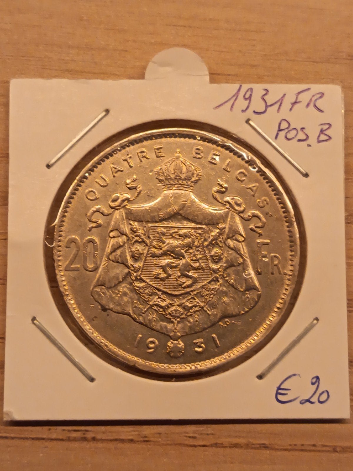 20 frank, Ophalen of Verzenden