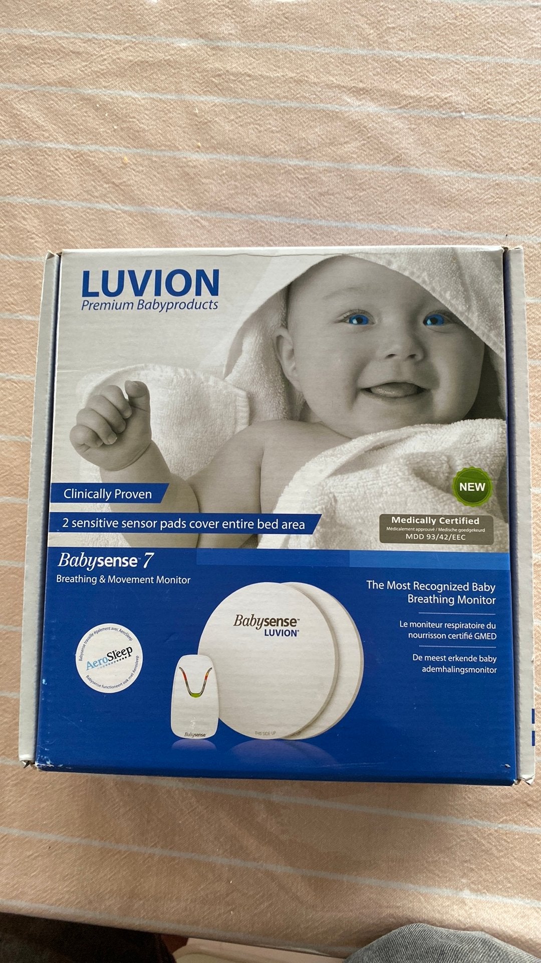 Luvion babysense 7, Kinderen en Baby's, Babyfoons, Ophalen, Zo goed als nieuw