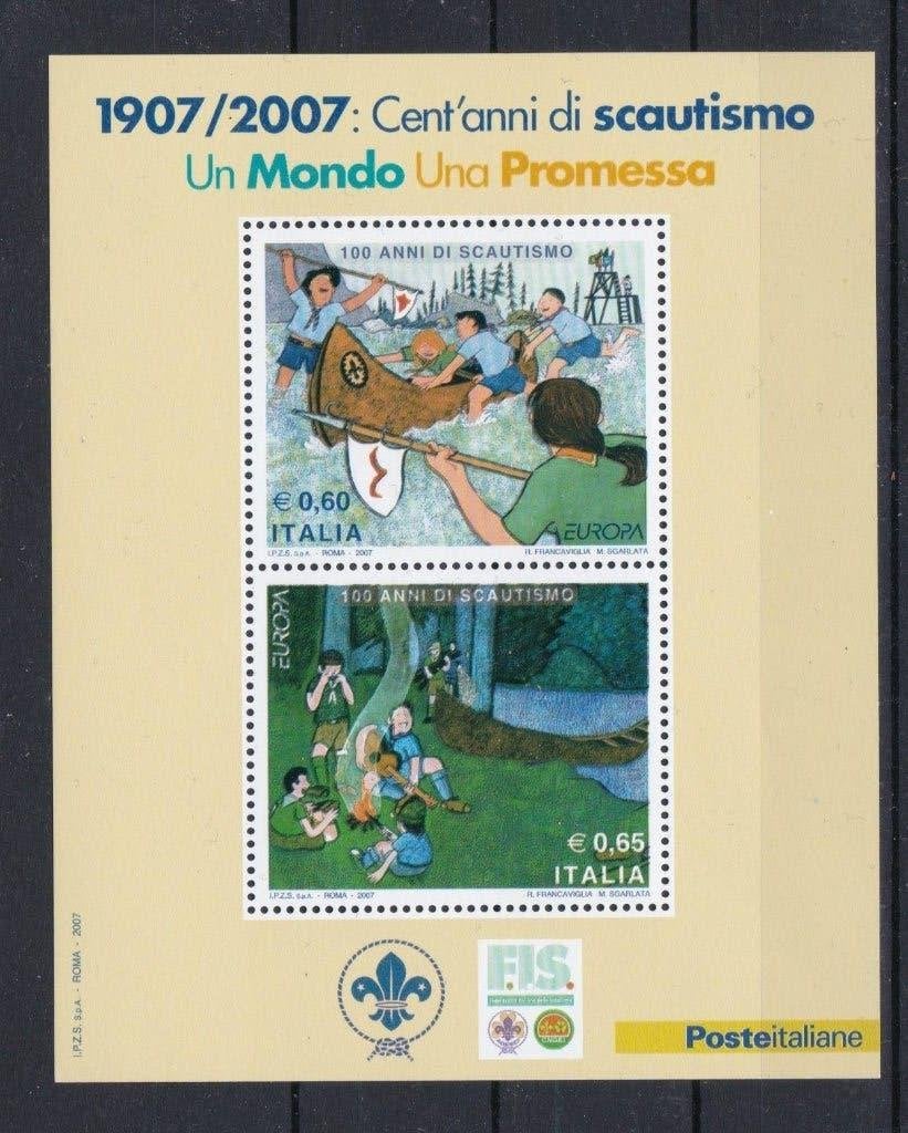 Italie 2007 - Bloc 39 de la CEPT **, Enlèvement ou Envoi