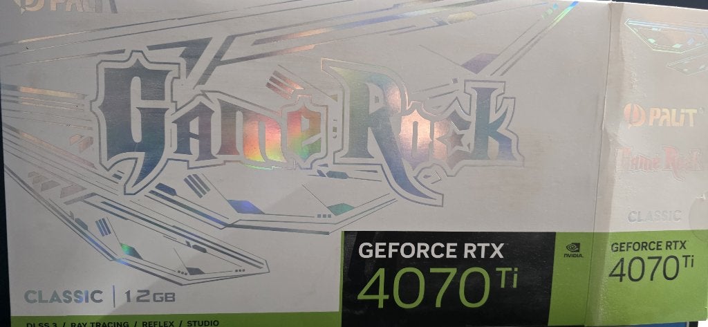 Geforce 4070ti 12GB, GDDR6, PCI-Express 4, Comme neuf, Enlèvement