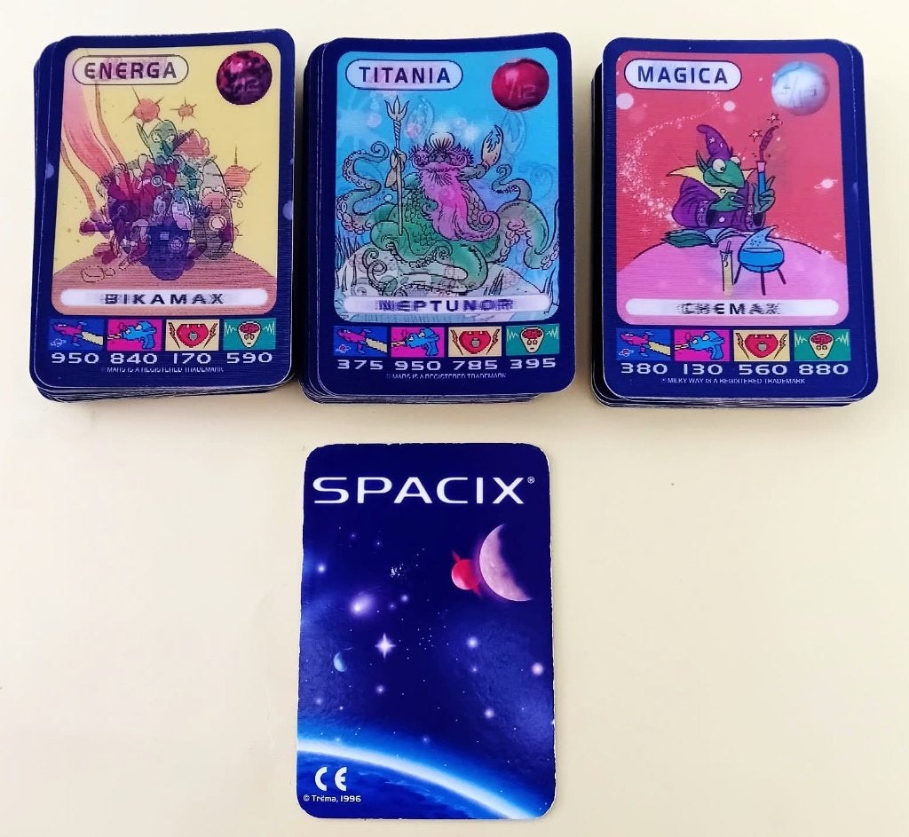Spacix kaarten / volledige sets, Ophalen of Verzenden, Nieuw, Meerdere kaarten
