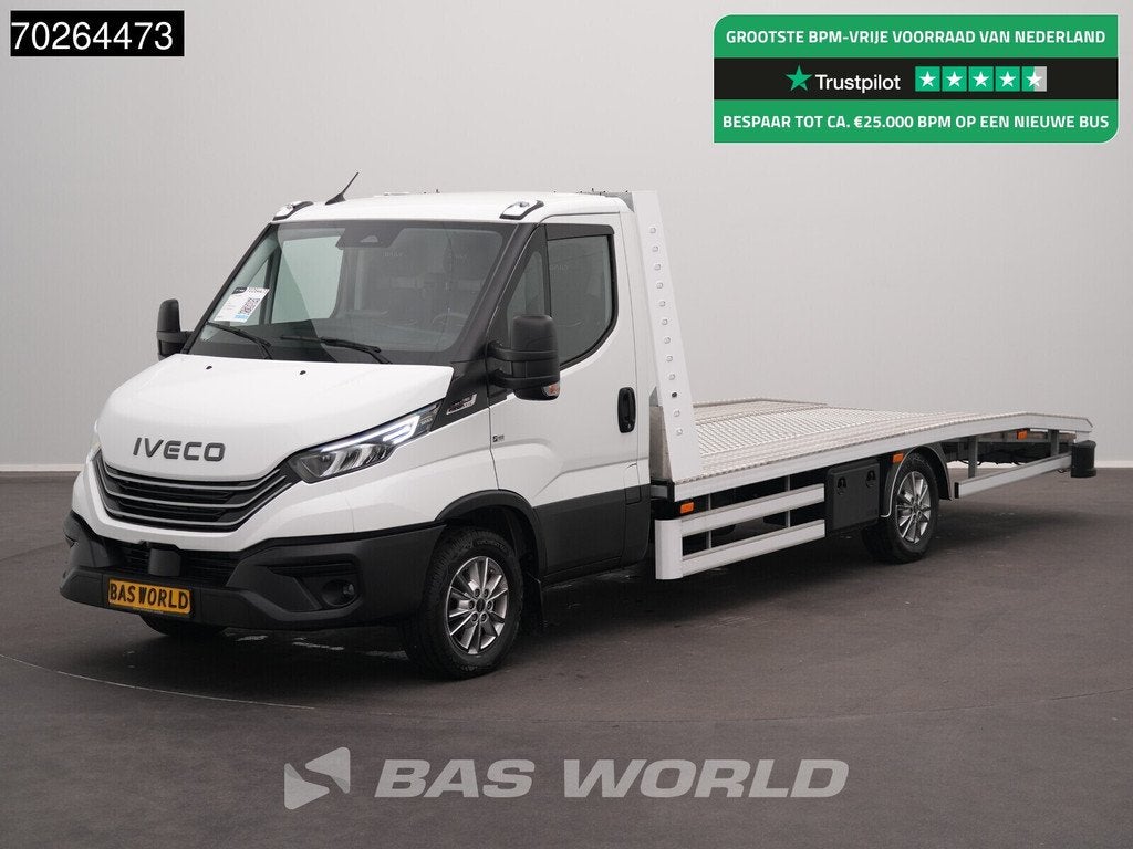 Iveco Daily 35S18 BPM VRIJ! 3.0L Automaat Autotransporter 20, Autos, Neuf, Achat, Euro 6, Entreprise