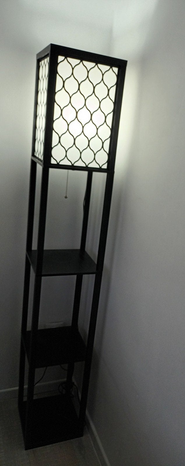 Vloerlamp, Huis en Inrichting, Ophalen, Zo goed als nieuw, Hout