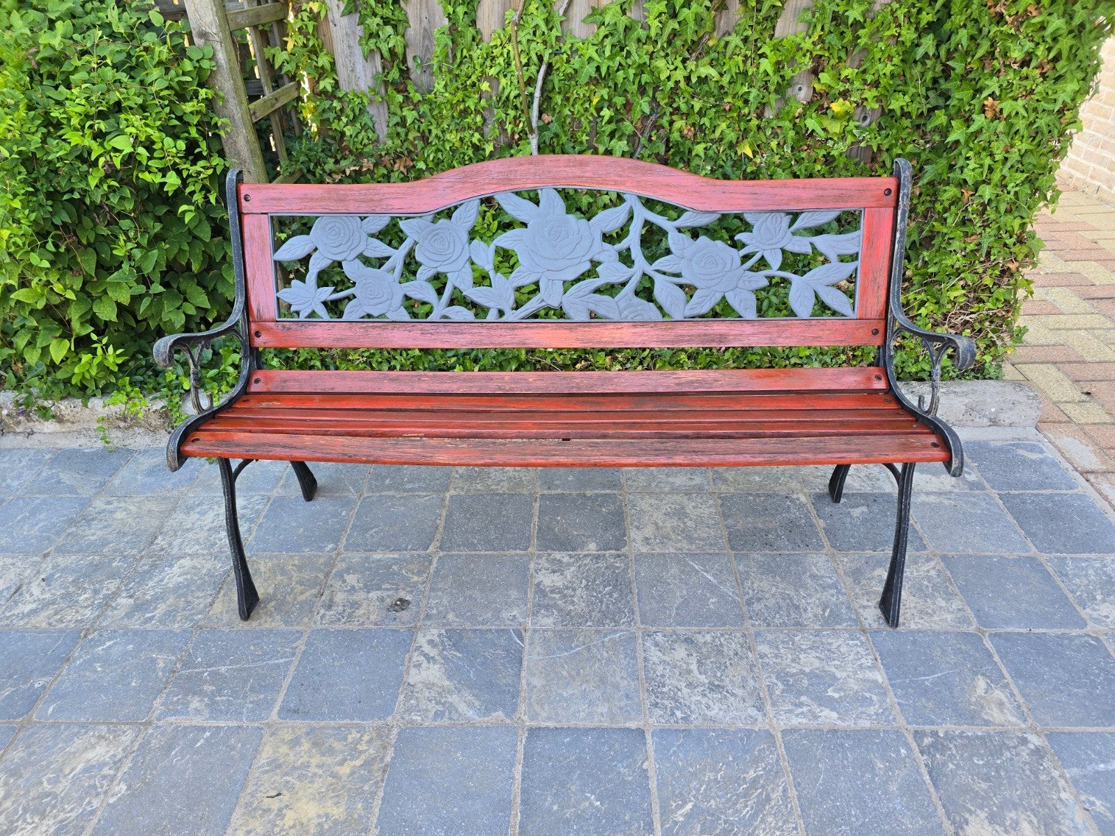 Tuinbank hout, Ophalen