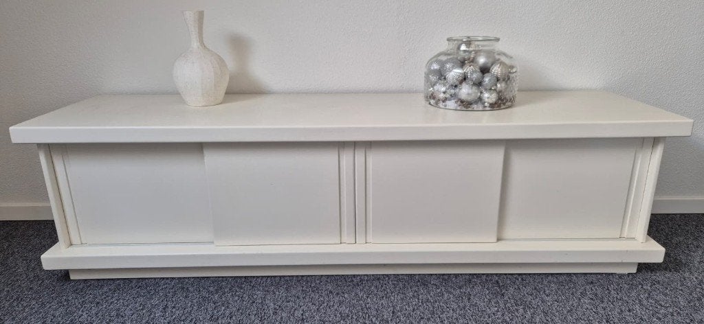 Dressoir Laag model in Alpine wit, Ophalen, Overige materialen, Gebruikt, 150 tot 200 cm