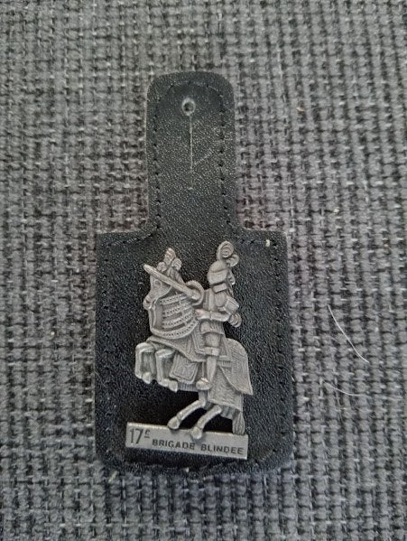 Ancienne breloque A.B.L., Enlèvement ou Envoi, Armée de terre, Emblème ou Badge