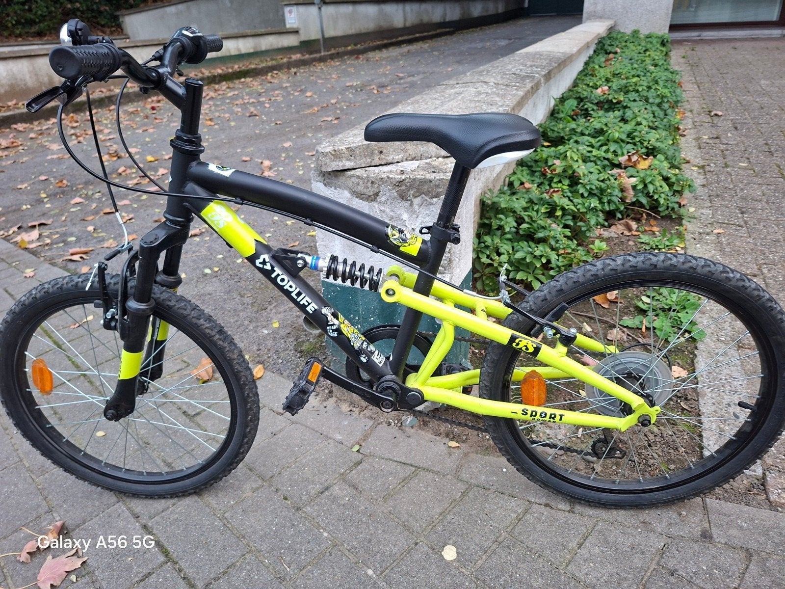 Fiets voor kinderen 5 tot 8 jaar. TopLife, Fietsen en Brommers, Ophalen, Zo goed als nieuw, Staal, 16 tot 20 inch