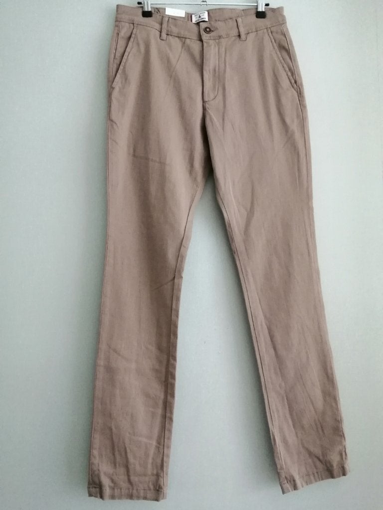 nieuwe lichtbruine broek Jack & Jones W30/L34, Kleding | Heren, Broeken en Pantalons, Ophalen of Verzenden, Nieuw, Jack  jones