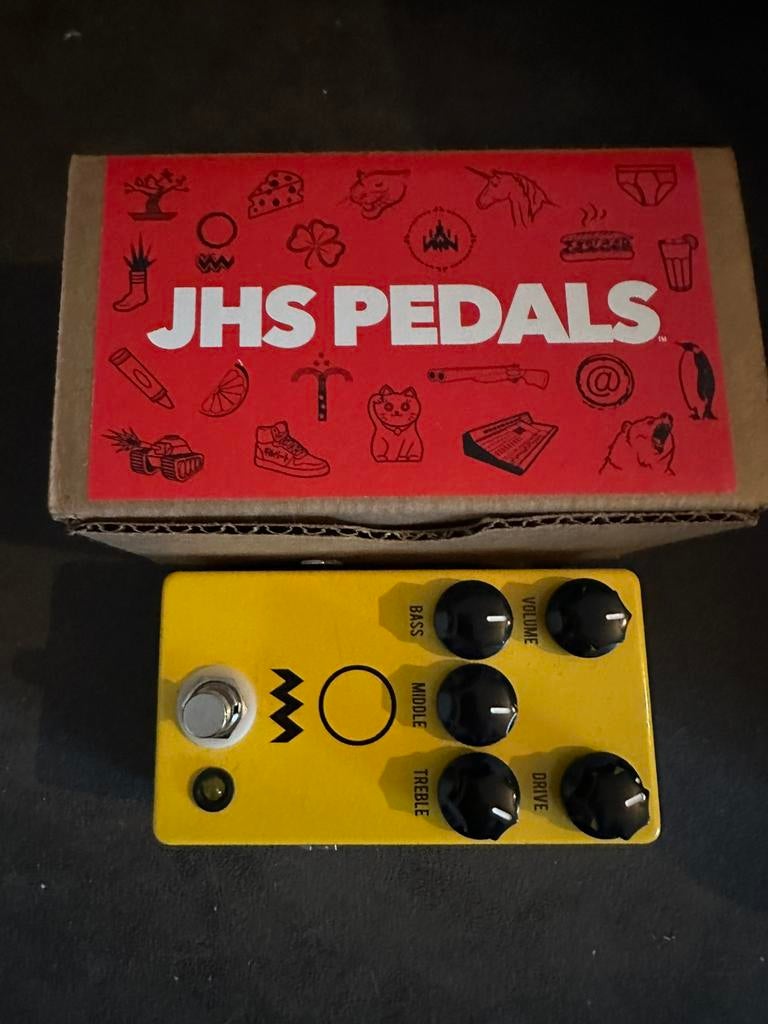JHS Charlie Brown V4, Enlèvement ou Envoi, Comme neuf, Distortion, Overdrive ou Fuzz