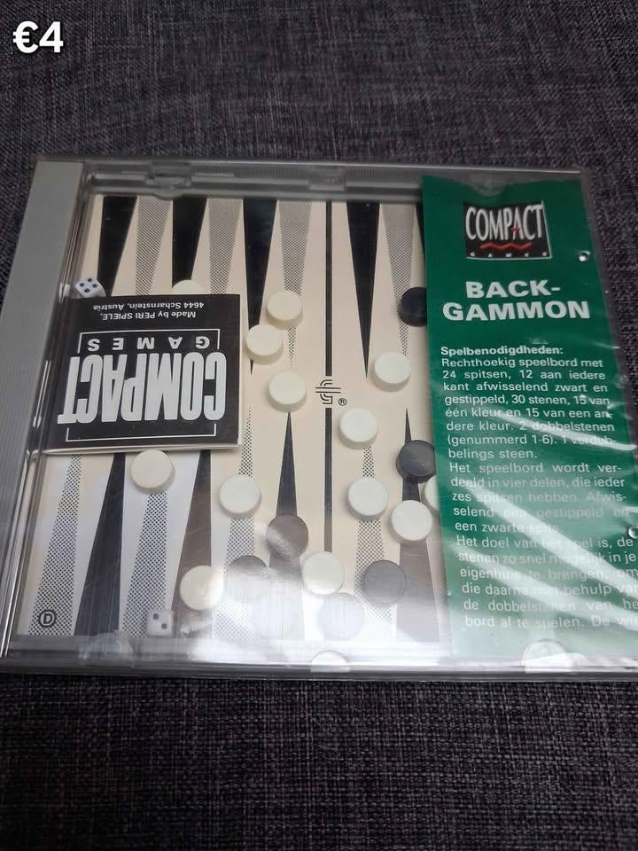 Mini gezelschapsspel backgammon. Magnetisch en ongebruikt., Hobby & Loisirs créatifs, Enlèvement, Neuf