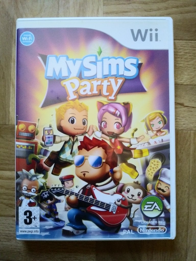My Sims Party, spel voor Wii of Wii U, Games en Spelcomputers, Avontuur en Actie, Ophalen of Verzenden, Zo goed als nieuw, Eén computer