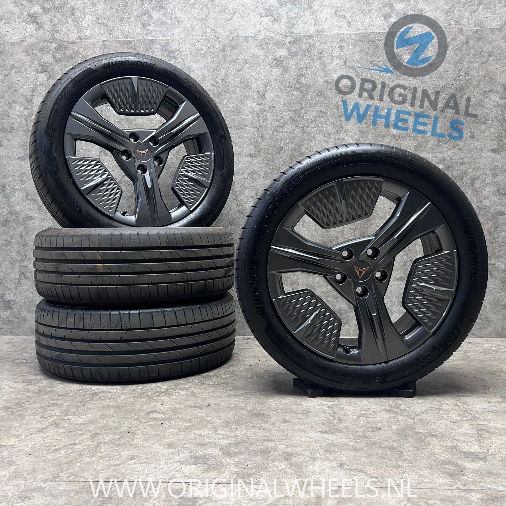 18 inch originele velgen + zomerbanden CUPRA Raval, Auto-onderdelen, 18 inch, -, -, Banden en Velgen