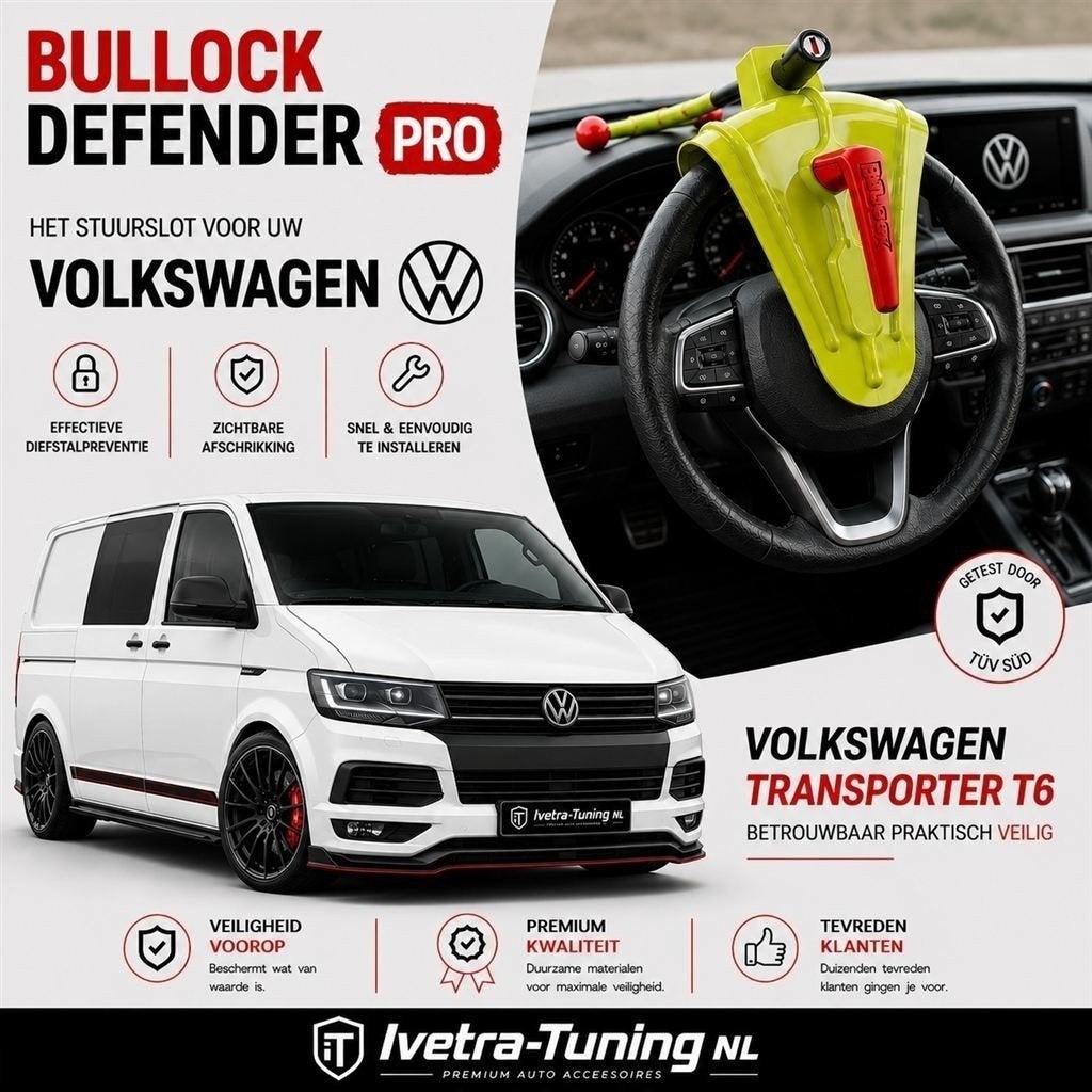 Stuurslot Volkswagen Transporter T6 | Stuurslot Bestelwagen, Enlèvement ou Envoi, Neuf