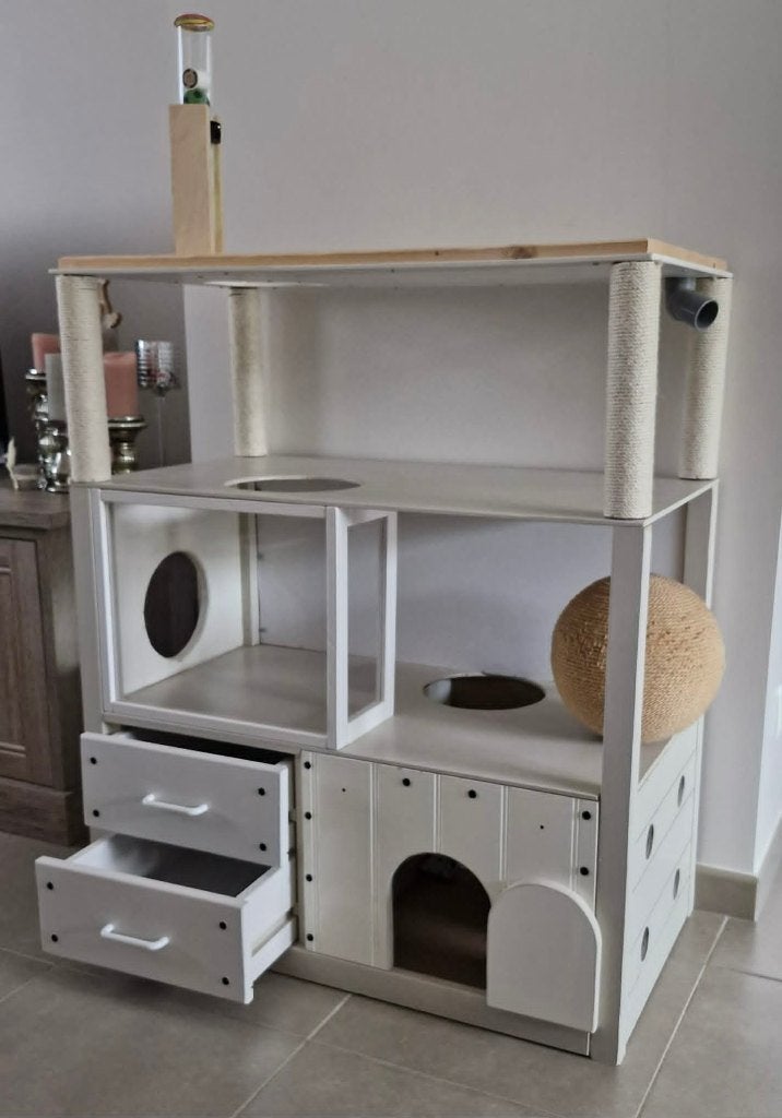 kattentoren, Dieren en Toebehoren, Ophalen, Gebruikt