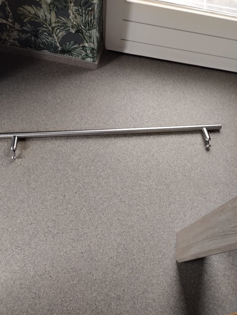 Deurklink, Ophalen, Zo goed als nieuw, Inox, Klink of Kruk
