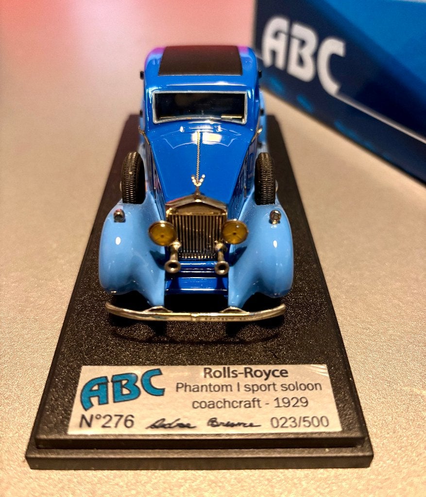 Rolls-Royce Phantom I Sport Saloon Coachcraft Miniature, Enlèvement ou Envoi, Autres types