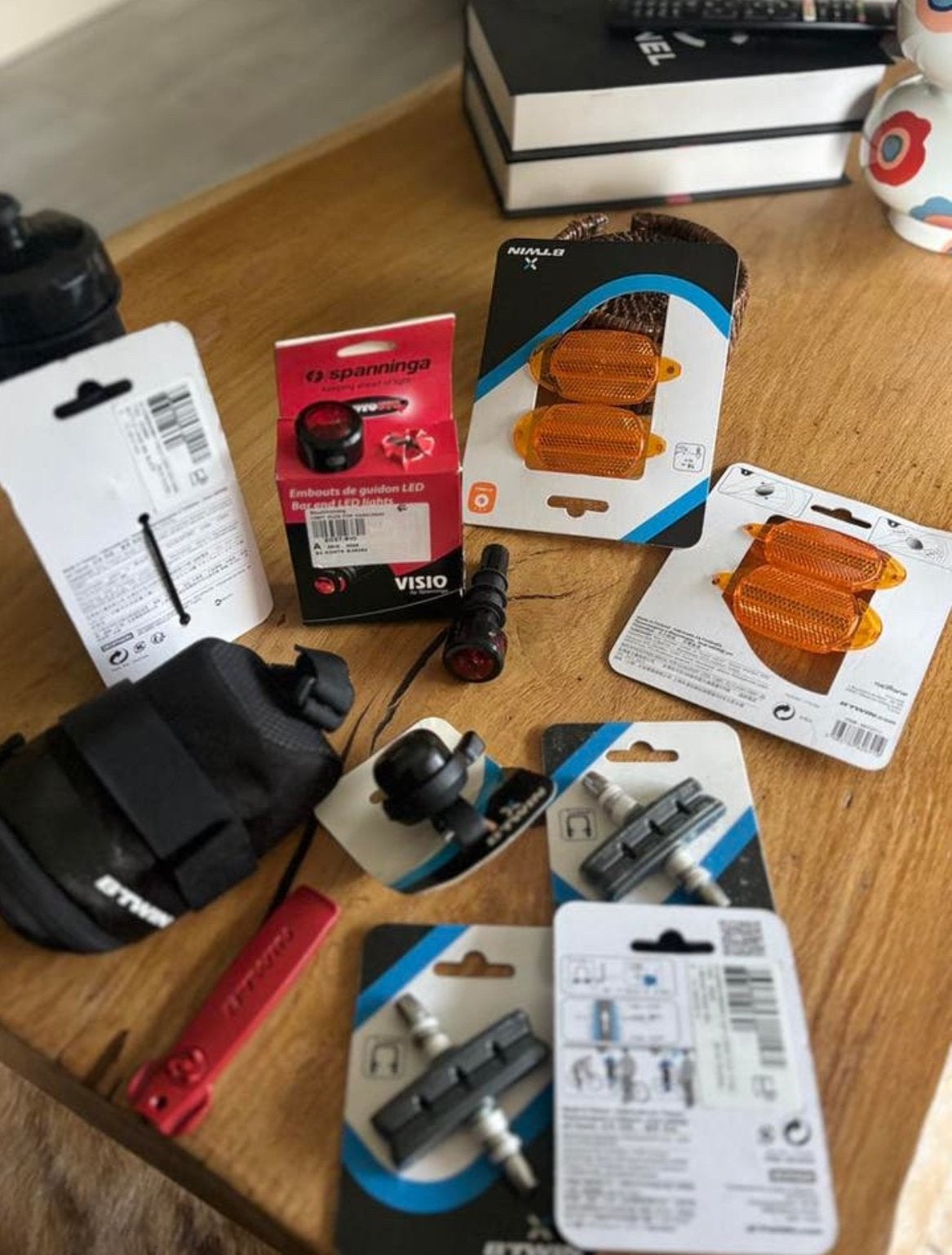 accessoires de vélo - idéaux comme pièce de rechange, Vélos & Vélomoteurs, Enlèvement ou Envoi, Neuf, Set d'éclairage