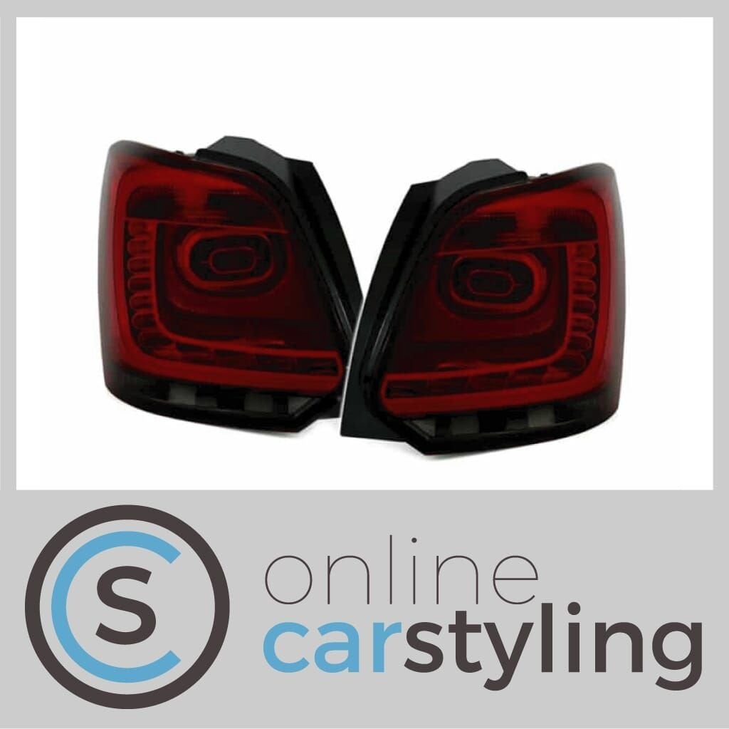LED Achterlichten VW Polo 6R Rood Smoke, -, Volkswagen, -, Nieuw