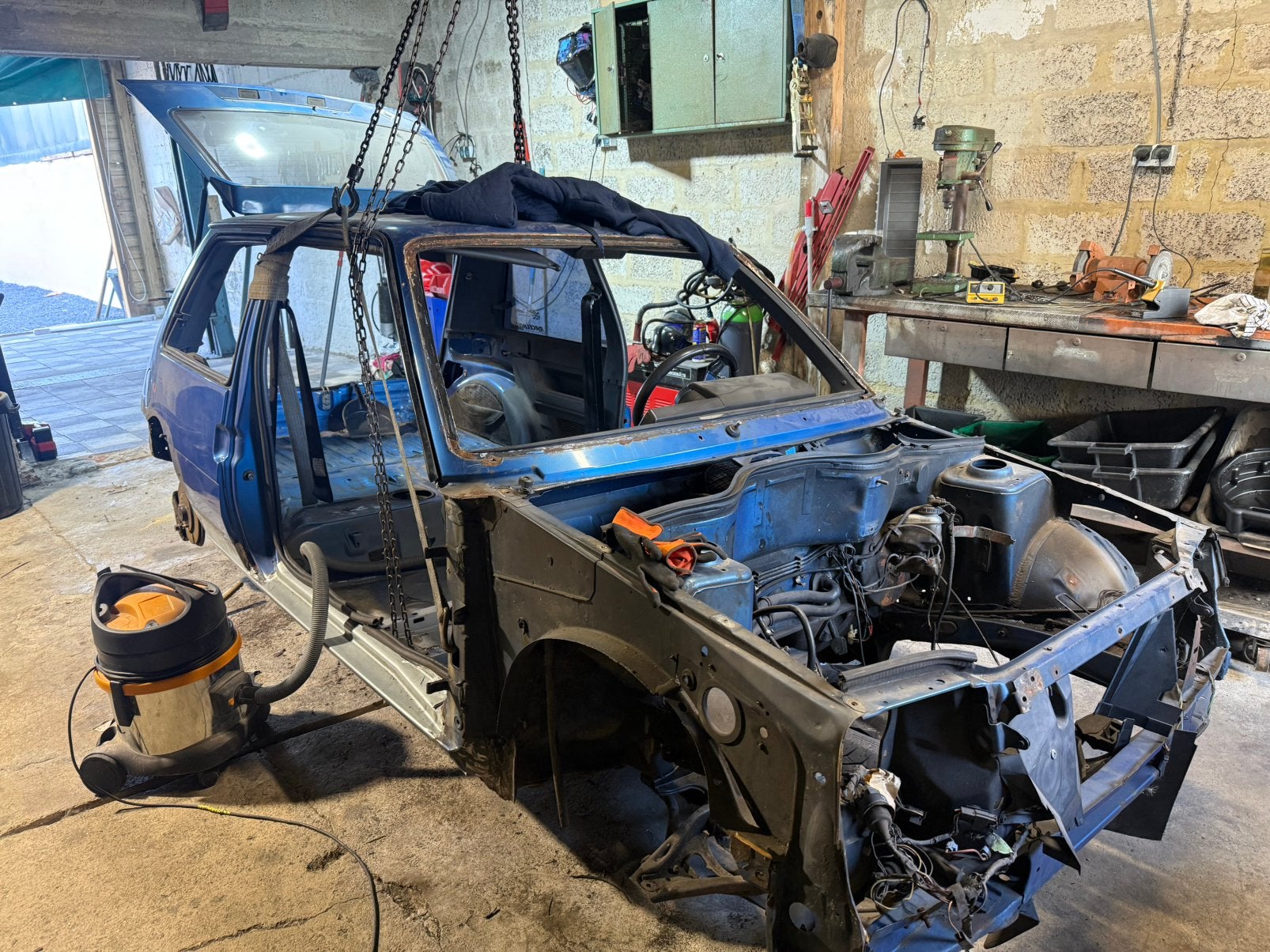 Te koop: 2x Renault 5 GT Turbo – project + rijdend exemplaar, Autos, Achat, Particulier, Bleu